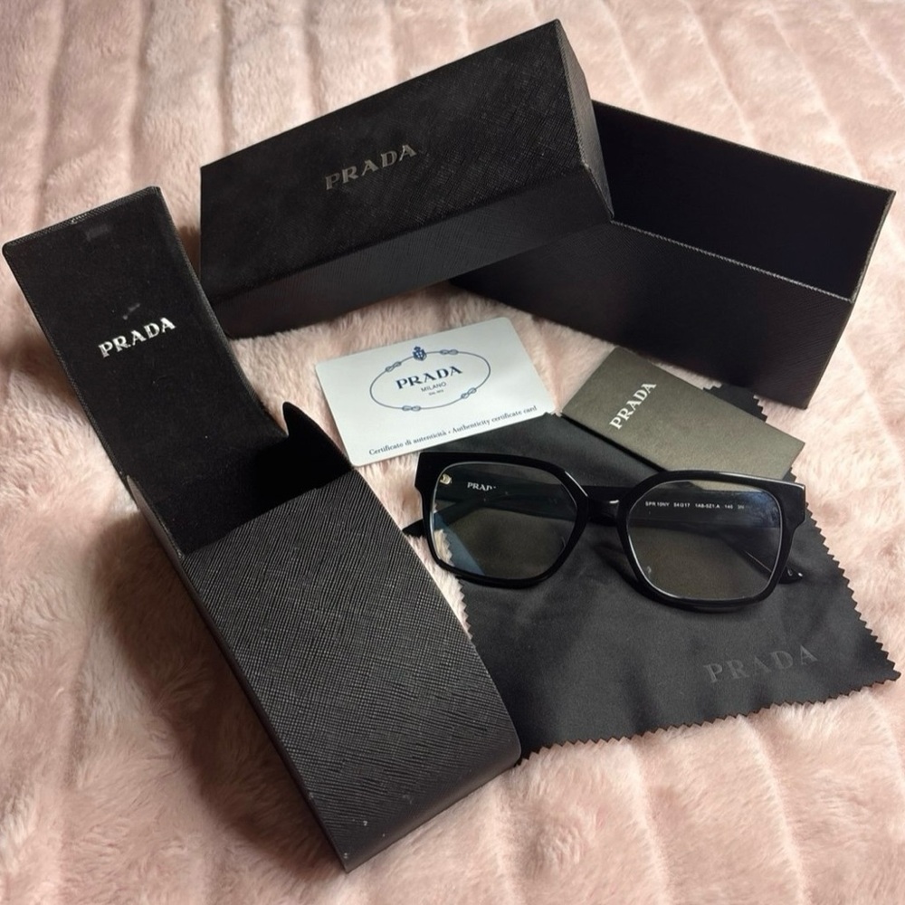 Prada Sophisticated Black Glasses